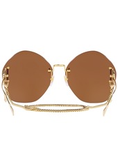 Gucci Women's Sunglasses, GG1203S - Gold-Tone