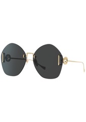 Gucci Women's Sunglasses, GG1203S - Gold-Tone