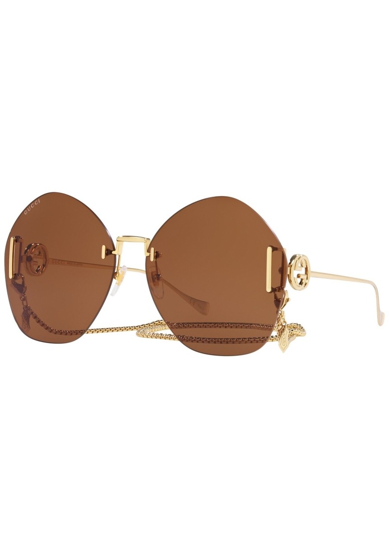 Gucci Women's Sunglasses, GG1203S - Gold-Tone