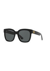 Gucci Women's Sunglasses, GG0034SN - Black Red