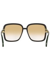 Gucci Women's Sunglasses, GG1066S - Gold-Tone, Black