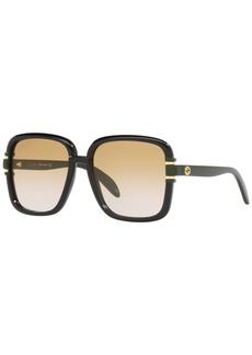 Gucci Women's Sunglasses, GG1066S - Gold-Tone, Black