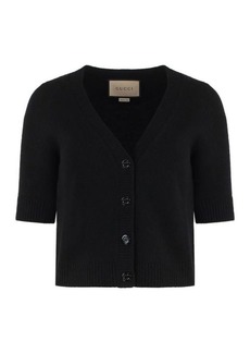 GUCCI WOOL AND CASHMERE CARDIGAN