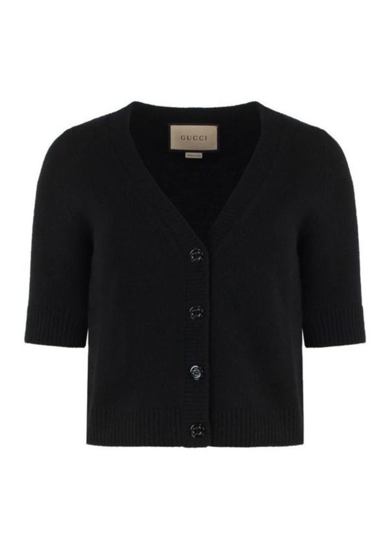 GUCCI WOOL AND CASHMERE CARDIGAN