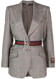 GUCCI Wool single-breasted blazer jacket