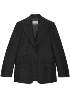GUCCI Wool single-breasted blazer jacket