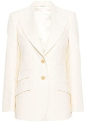 GUCCI Wool single-breasted blazer jacket