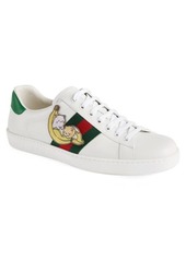 Gucci x Bananya Ace Low Top Sneaker in Bianco at Nordstrom