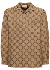 Gucci Hawaii Cotton Blend Bowling Shirt