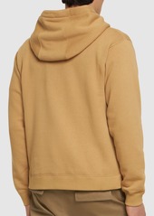 Gucci Heavy Felted Cotton Jersey Hoodie