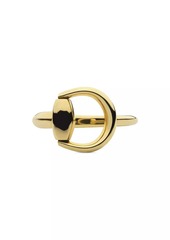 Gucci Horsebit 18K Yellow Gold Ring