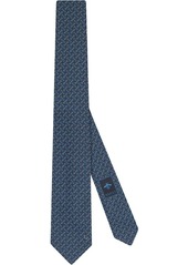 Gucci Horsebit-embroidered silk tie