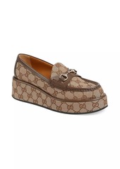 Gucci Ilde GG Canvas Loafers