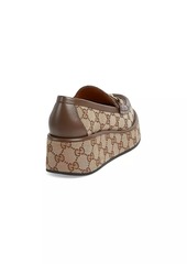 Gucci Ilde GG Canvas Loafers