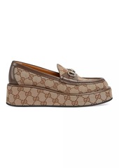 Gucci Ilde GG Canvas Loafers