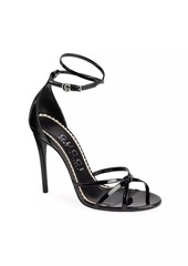 Gucci Ilse Patent Leather Stiletto Sandals