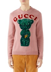 gucci sweater teddy bear
