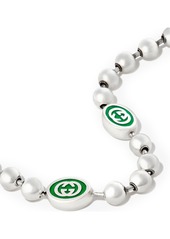 Gucci Interlocking G boule chain bracelet