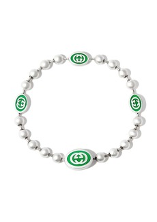 Gucci Interlocking G boule chain bracelet
