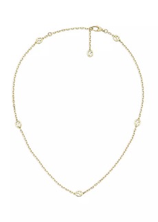 Gucci Interlocking G Necklace In Yellow Gold