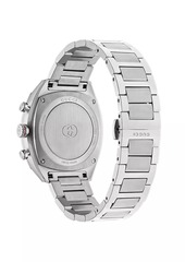 Gucci Interlocking G Stainless Steel Chronograph Watch/41MM