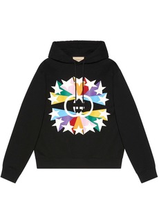 Gucci Interlocking G graphic-print hoodie