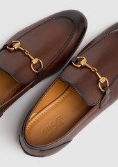 Gucci Jordaan Horsebit Leather Loafers