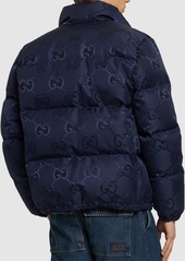 Gucci Jumbo Gg Canvas Down Jacket