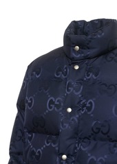 Gucci Jumbo Gg Canvas Down Jacket