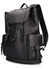 Gucci Jumbo Gg Leather Backpack