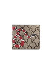 Gucci Kingsnake print GG Supreme coin wallet