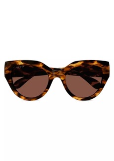 Gucci Le Bouton 52MM Cat Eye Sunglasses
