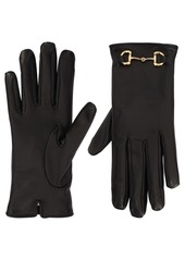Gucci Leather Gloves W/ Horsebit