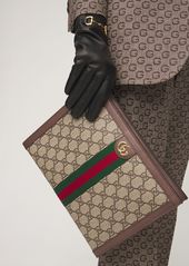 Gucci Leather Gloves W/ Horsebit