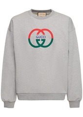 Gucci Light Felted Cotton Sweatshirt