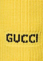 Gucci Logo Cotton Blend Crewneck Sweater