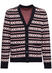Gucci Logo Cotton Cardigan