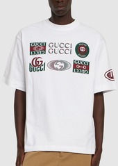 Gucci Logo Cotton Jersey T-shirt