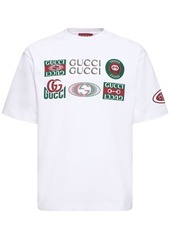 Gucci Logo Cotton Jersey T-shirt