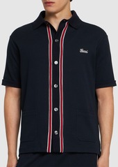 Gucci Logo Cotton Polo Shirt