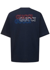 Gucci Logo Detail Heavy Cotton T-shirt