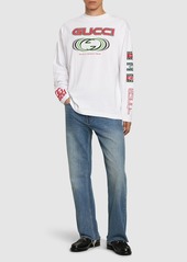 Gucci Logo Heavy Cotton Jersey T-shirt