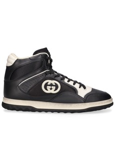 Gucci Mac80 Leather & Tech Sneakers