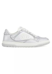 Gucci MAC80 Metallic Leather Low-Top Sneakers