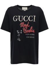 Gucci Mad Cookies Print Cotton Jersey T-shirt