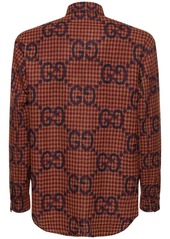 Gucci Maxi Gg Wool Shirt