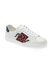 Gucci Ace Low Top Sneaker in Soft Sand at Nordstrom
