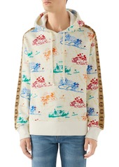 Men's Gucci X Disney Print Hooded Sweatshirt