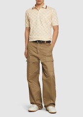Gucci Military Cotton Drill Cargo Pants