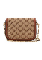 Gucci Mini 1955 Horsebit Gg Canvas Bag